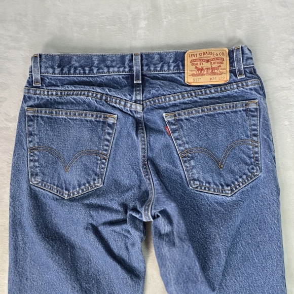 Levis 517 Jeans Mens 32x29 Boot Cut Western Cowboy Denim - Picture 4 of 8